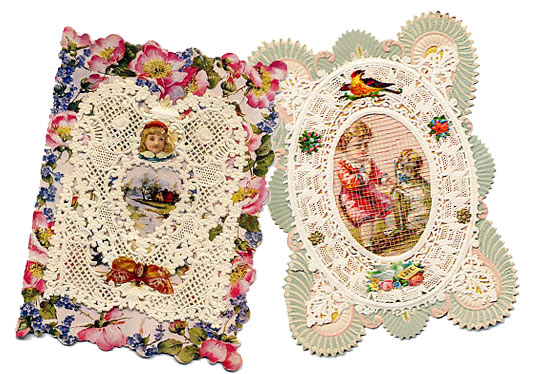 З 1850 Естер Гауленд, американська художниця, є першопроходець в промисловому виготовленні розкішних американських валентинок