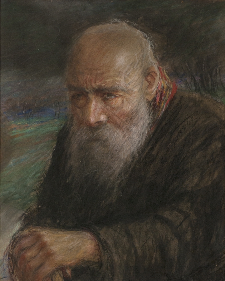 Теодор Аксентович, Портрет старика, без даты