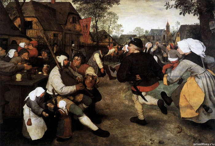 Селянський танець, 1568