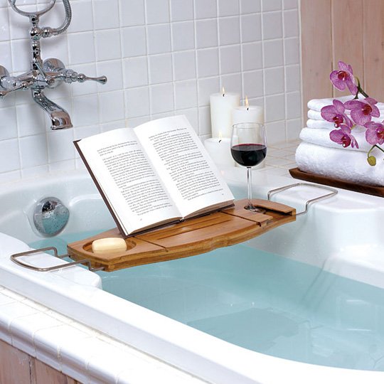 Столик для ванни Romance: для тих, хто любить читати в воді