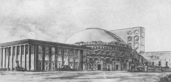 Будівництво Будинку Науки і Культури 1933 рік