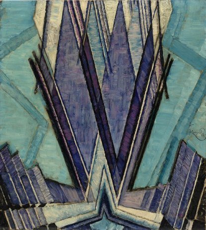Форма синього, Франтішек Купка, 1925 р