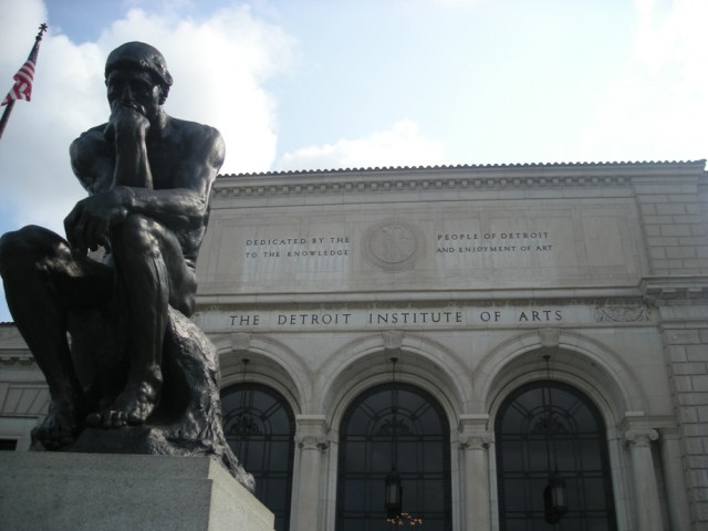 Ситуація, в якій опинився Інститут мистецтв в Детройті (США) (   the Detroit Institute of Arts   , Найбільший художній музей міста), заслуговує, щоб про неї знали більше