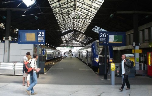 Сучасний вигляд вокзал знайшов в 1889 році завдяки архітекторові Жюст Лиш